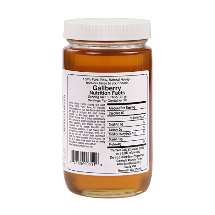 Gallberry Honey 16oz