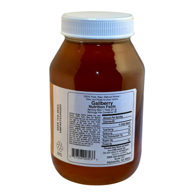 Gallberry Honey 45oz